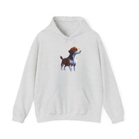 Drever Puppy Unisex 50/50 Hooded Sweatshirt