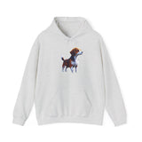 Drever Puppy Unisex 50/50 Hooded Sweatshirt