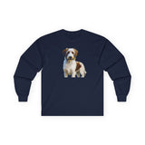 Kromfohrländer Unisex Classic Cotton Long Sleeve Tee
