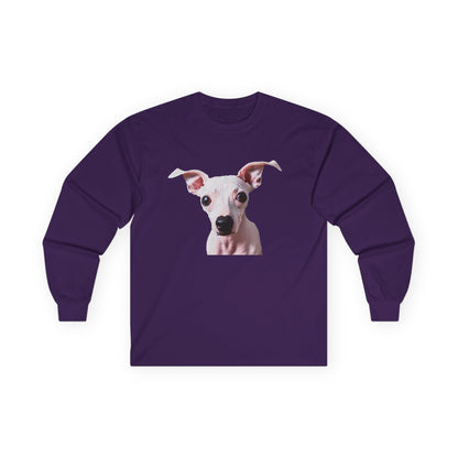 American Hairless Terrier Unisex Cotton Long Sleeve Tee – A Stylish Tribute