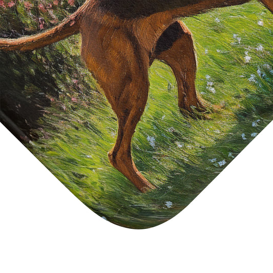 Bloodhound Bathroom Rug Mat – Comfort Meets Style