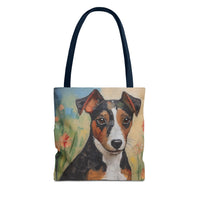 Teddy Roosevelt Polyester Tote Bag (AOP)