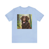 Curly Coated Retriever Jersey Short Sleeve Tee