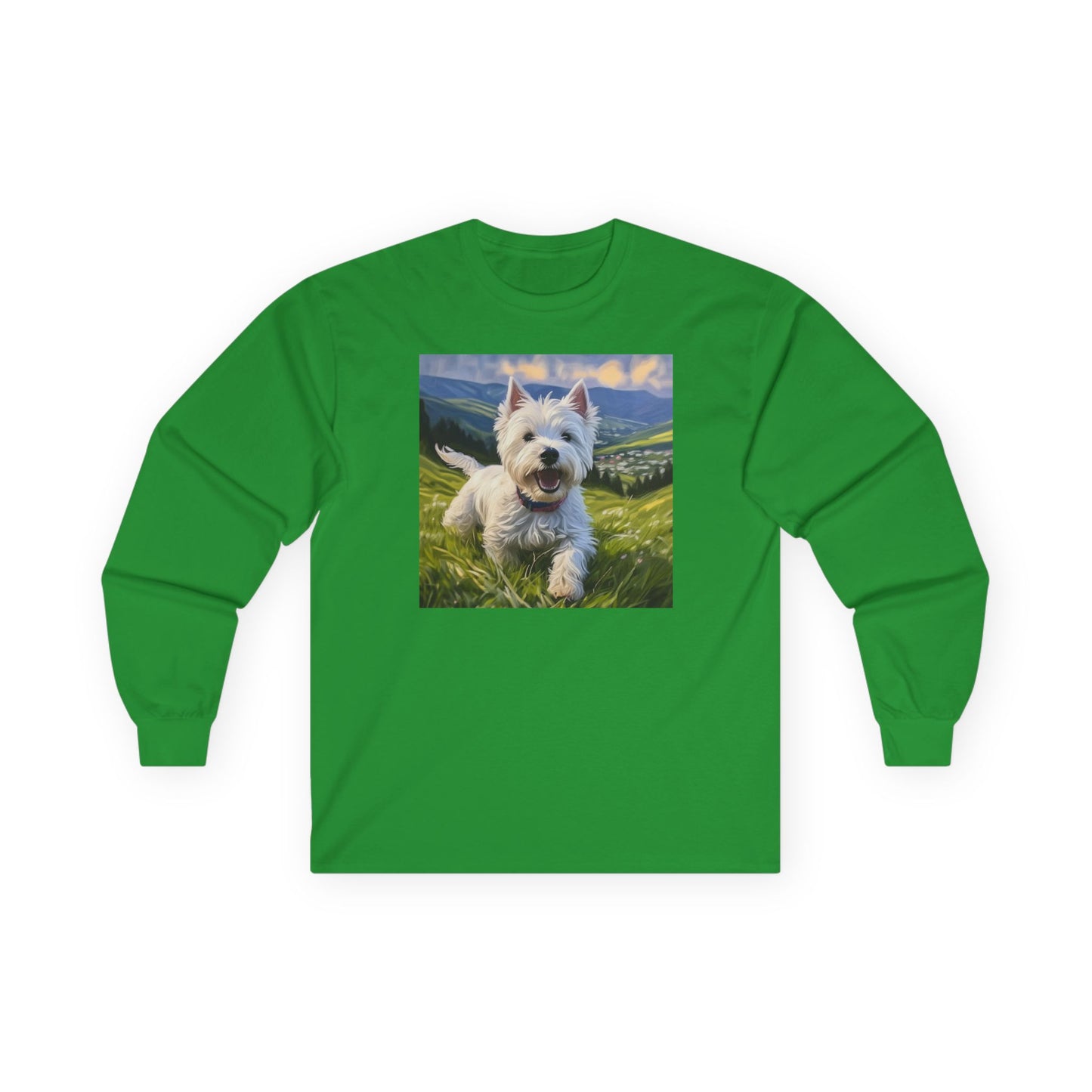 Westie #2 - Unisex Classic Cotton Long Sleeve Tee