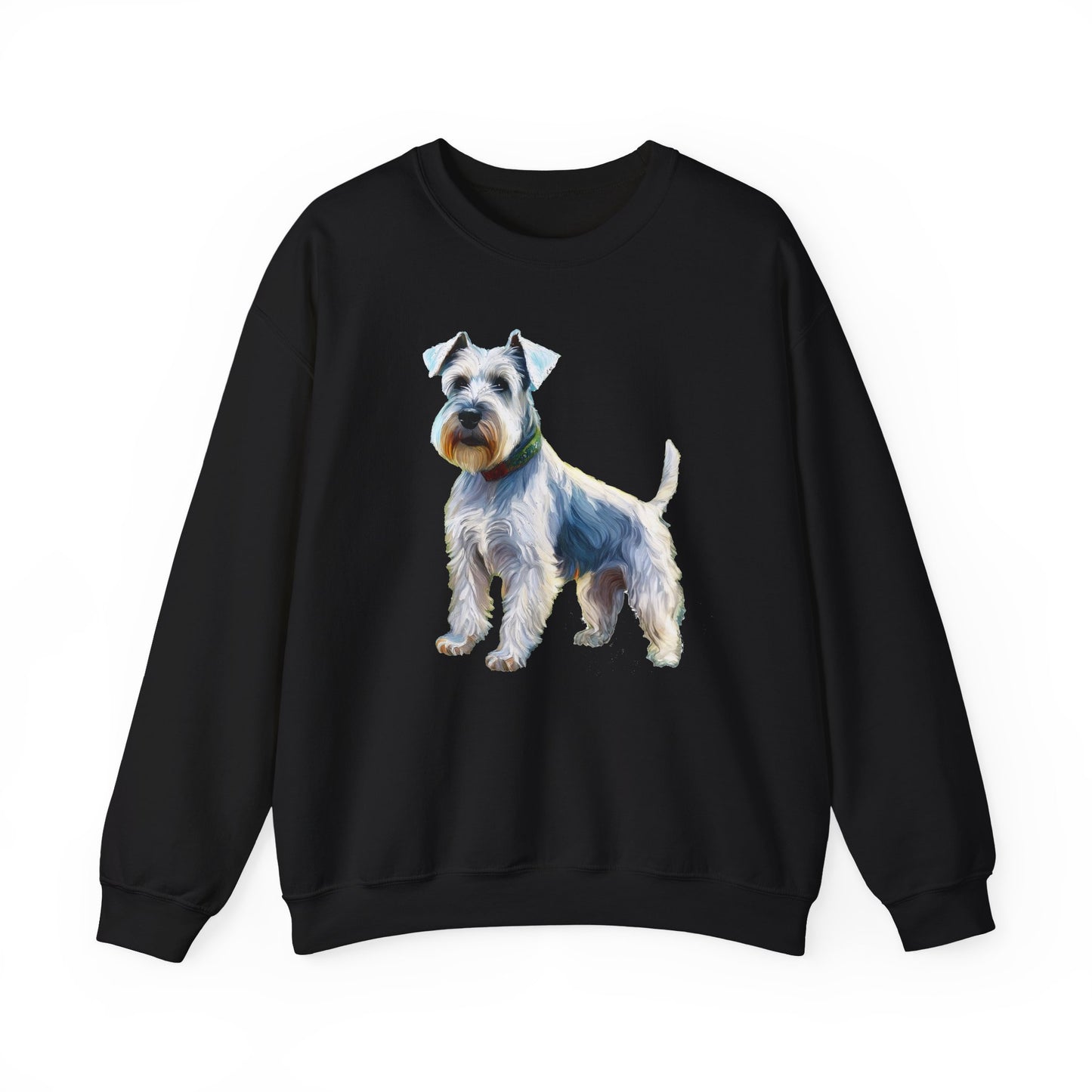 White Schnauzer - Unisex 50/50 Crewneck Sweatshirt