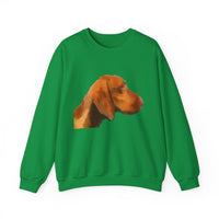 Vizsla Unisex 50/50  Crewneck Sweatshirt