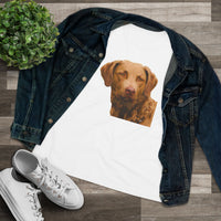 Chesapeake Bay Retriever Women's Relaxed Fit Cotton Tee