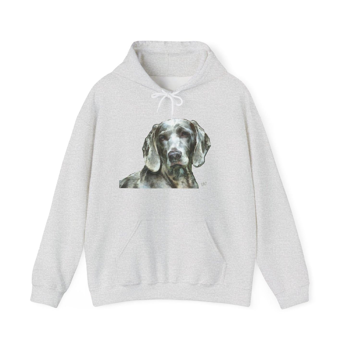 Weimaraner 'Grayson' Unisex Hoodie: Cozy Charm