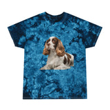 French Spaniel - Classic Tie-Dye Tee, Crystal