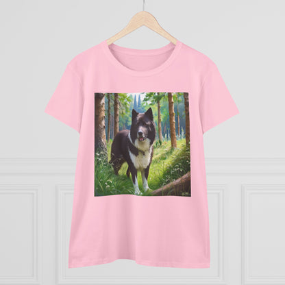 Karelian Bear Dog Women's Midweight Cotton Tee