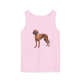 Bloodhound - Unisex Relaxed Fit Garment-Dyed Tank Top