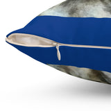 Weimaraner 'Greyson' Spun Polyester Throw Pillow
