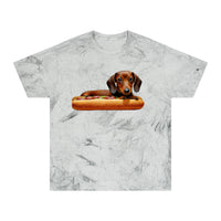 Dachshund  --  Weiner Dog  --  Unisex Relaxed Fit Color Blast T-Shirt