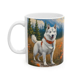 Yakutian Laika Ceramic Mug - 2 Sizes