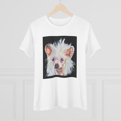 Chinese Crested Women's Relaxed Fit Cotton Tee