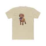 Vizsla 'Augie' Men's Cotton Crew Tee