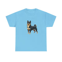 Black & Tan Shiba Inu  -  Unisex Heavy Cotton Tee