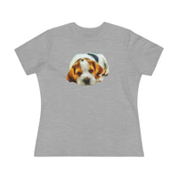 English Foxhound 'Sheeba' Women's Relaxed Fit Tee