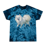 Japanese Spitz - Tie-Dye Tee, Crystal