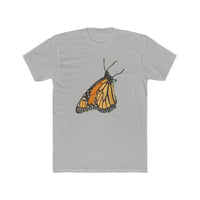 Monarch Butterfly - Men's Fitted Cotton Crew Tee