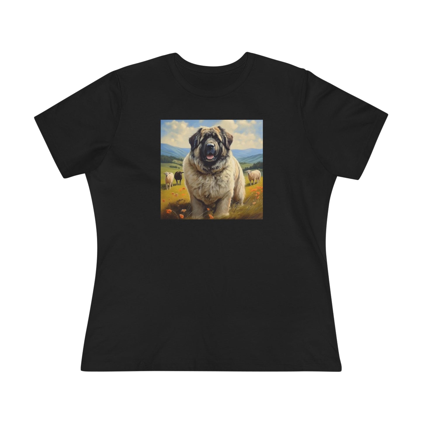 Caucasian Shepherd Dog Women's Relaxed Fit Cotton Tee
