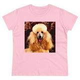 Poodle Women's Midweight Cotton Tee