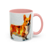 Pembroke Welsh Corgie Ceramic Accent Coffee Mug - 2 Sizes