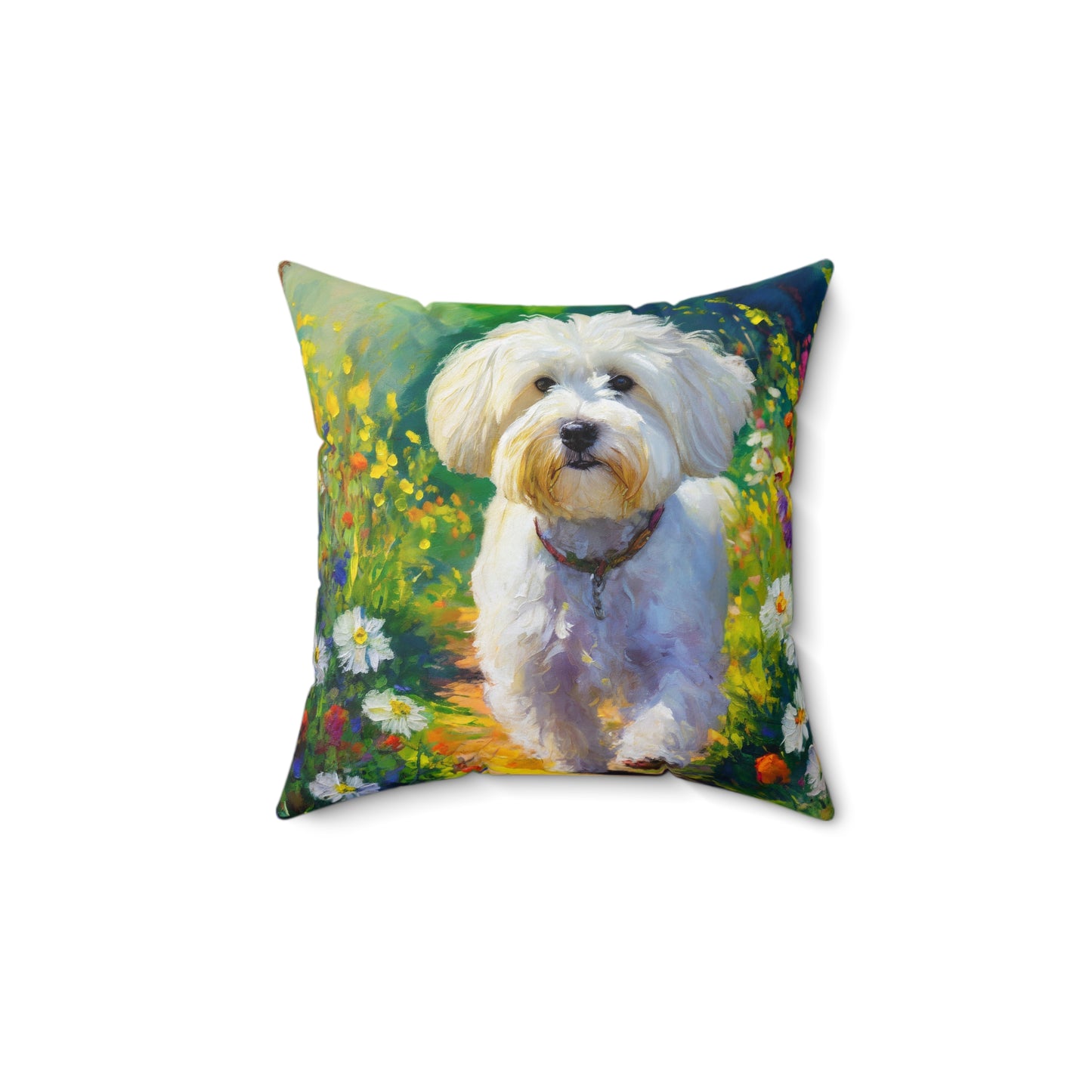 Bolognese Spun Polyester Throw Pillow