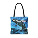 Humpback Whale Tote Bag