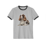 French Spaniel Classic Cotton Ringer T-Shirt