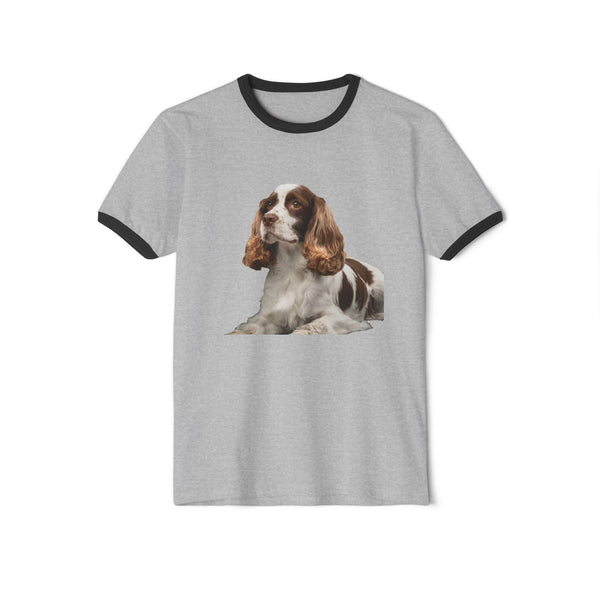 French Spaniel Classic Cotton Ringer T-Shirt