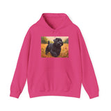 Black Russian Terrier Unisex 50/50 Hooded Sweatshirt