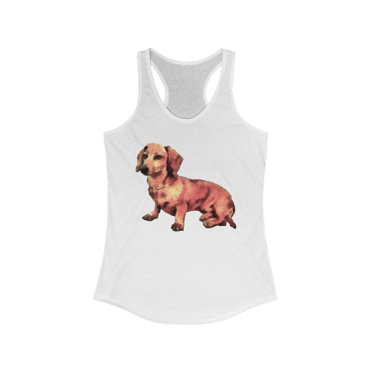 Dachshund 'Simone' - Women's Racerback Tank