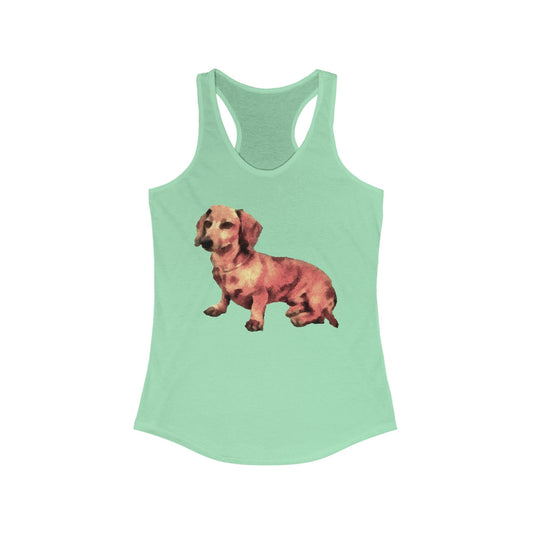 Dachshund 'Simone' - Women's Racerback Tank
