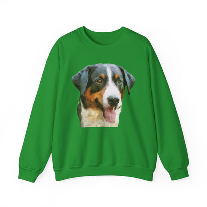 Appenzeller Sennenhund Unisex 50/50 Crewneck Sweatshirt