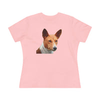 Basenji Women's Relaxed Fit Cotton Tee