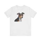 Teddy Roosevelt Terrier Unisex Jersey Short Sleeve Tee