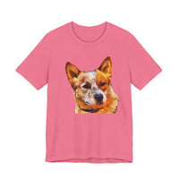 Red Heeler - Australian Cattle Dog Unisex Jersey Short Sleeve Tee