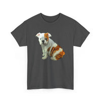 English Bulldog 'Bugsy' Unisex Heavy Cotton Tee