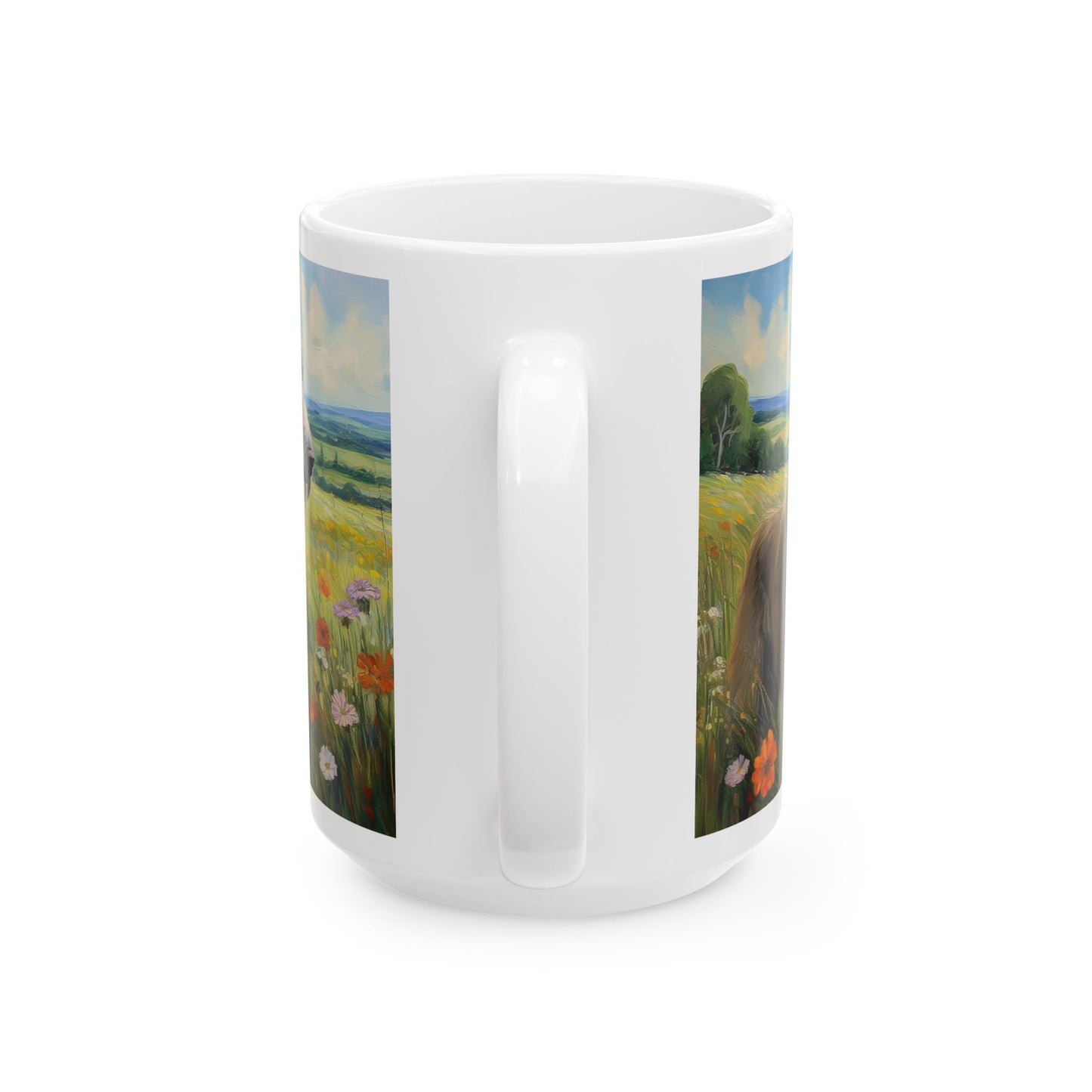 Irish Wolfhound Ceramic Mug - 2 Sizes