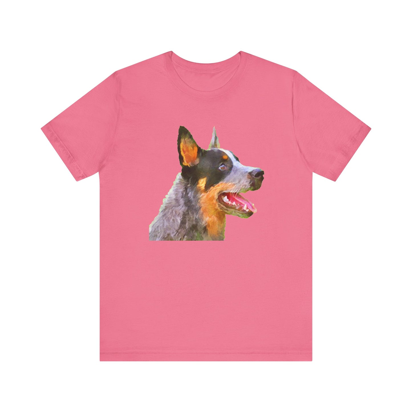 Blue Heeler - Australian Cattle Dog 'Percy' Unisex Jersey Short Sleeve Tee