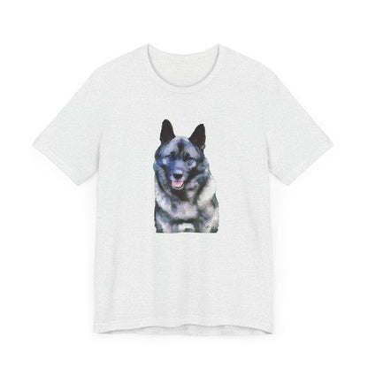 Norwegian Elkhound - Unisex Jersey Short Sleeve Tee
