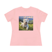 Ethereal Beauty Westie Women's Relaxed Fit Cotton Tee