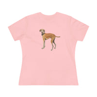 Sloughi - Arabian Greyhound - Women's Relaxed Fit Cotton Tee