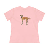 Sloughi - Arabian Greyhound - Women's Relaxed Fit Cotton Tee