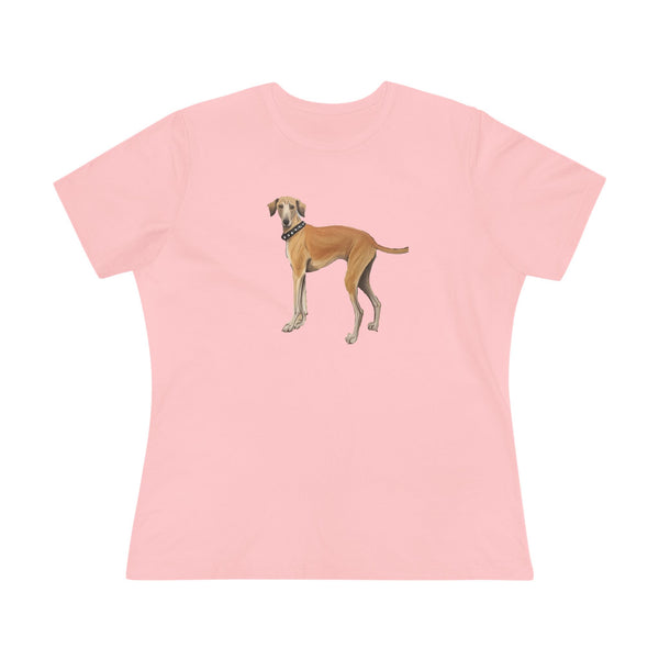 Sloughi - Arabian Greyhound - Women's Relaxed Fit Cotton Tee