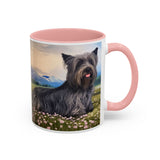 Skye Terrier - Ceramic Accent Coffee Mug - 2 Sizes