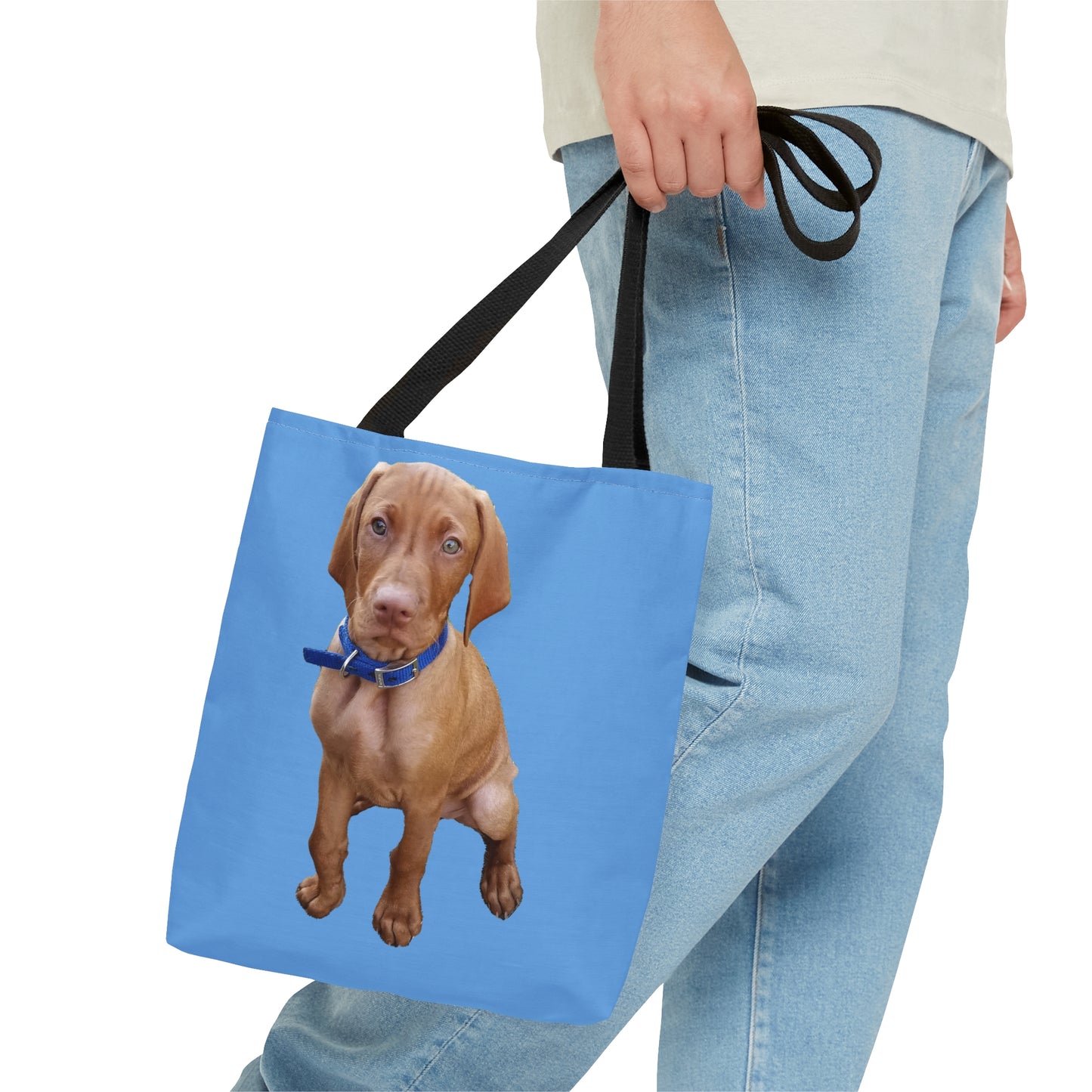 Hungarian Vizsla 'Augie' Tote Bag