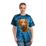 Chesapeake Bay Retriever Classic Tie-Dye Tee, Crystal