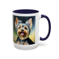 Yorkshire Terrier - Ceramic Accent Coffee Mug (11, 15oz)